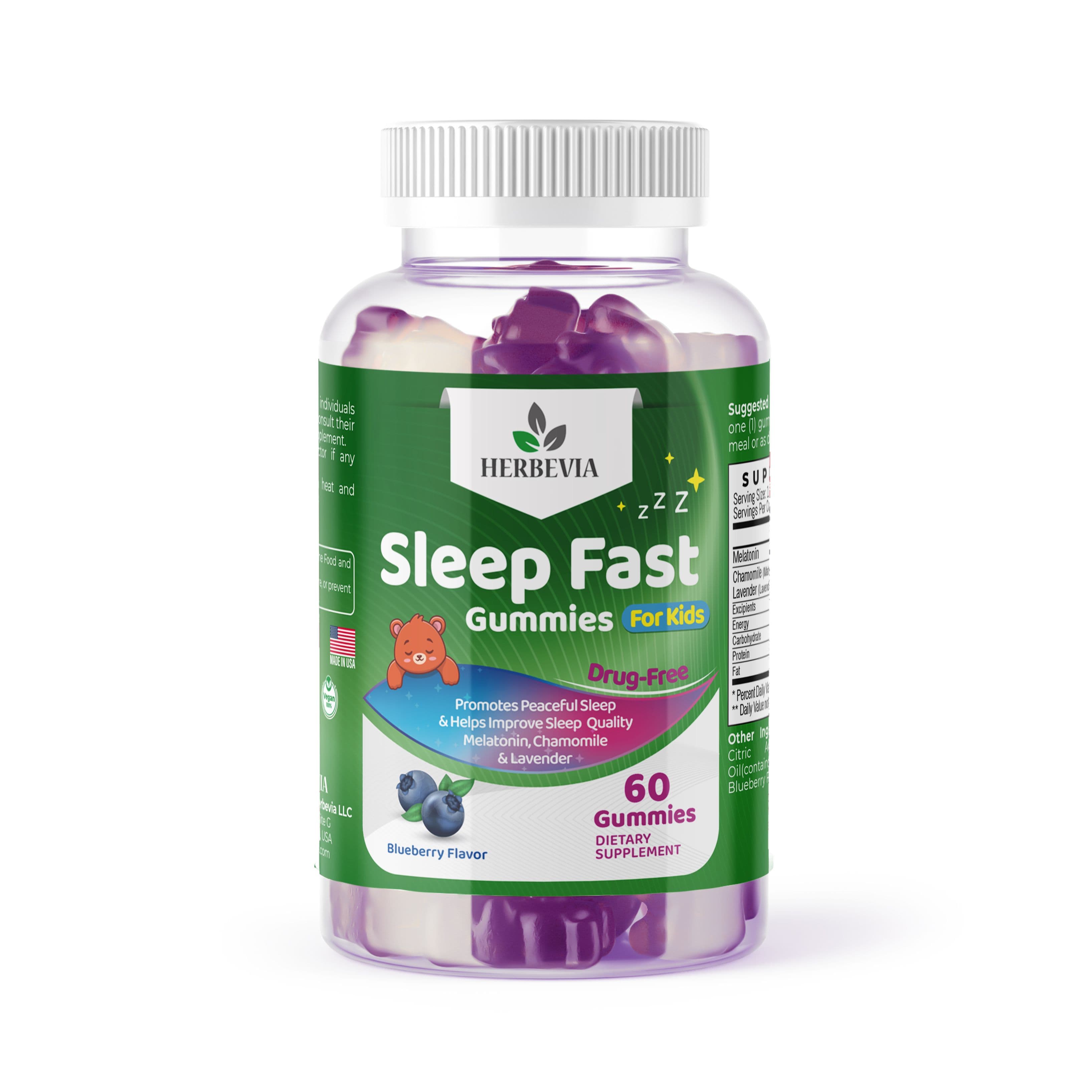 Sleep Fast Gummies for Kids